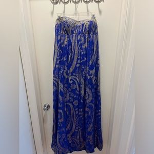 Blue Prom Formal Dress